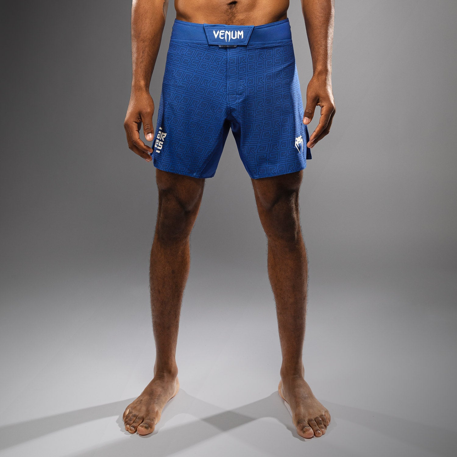 Short de combat pour Hommes Venum x Ares - Bleu Royal
