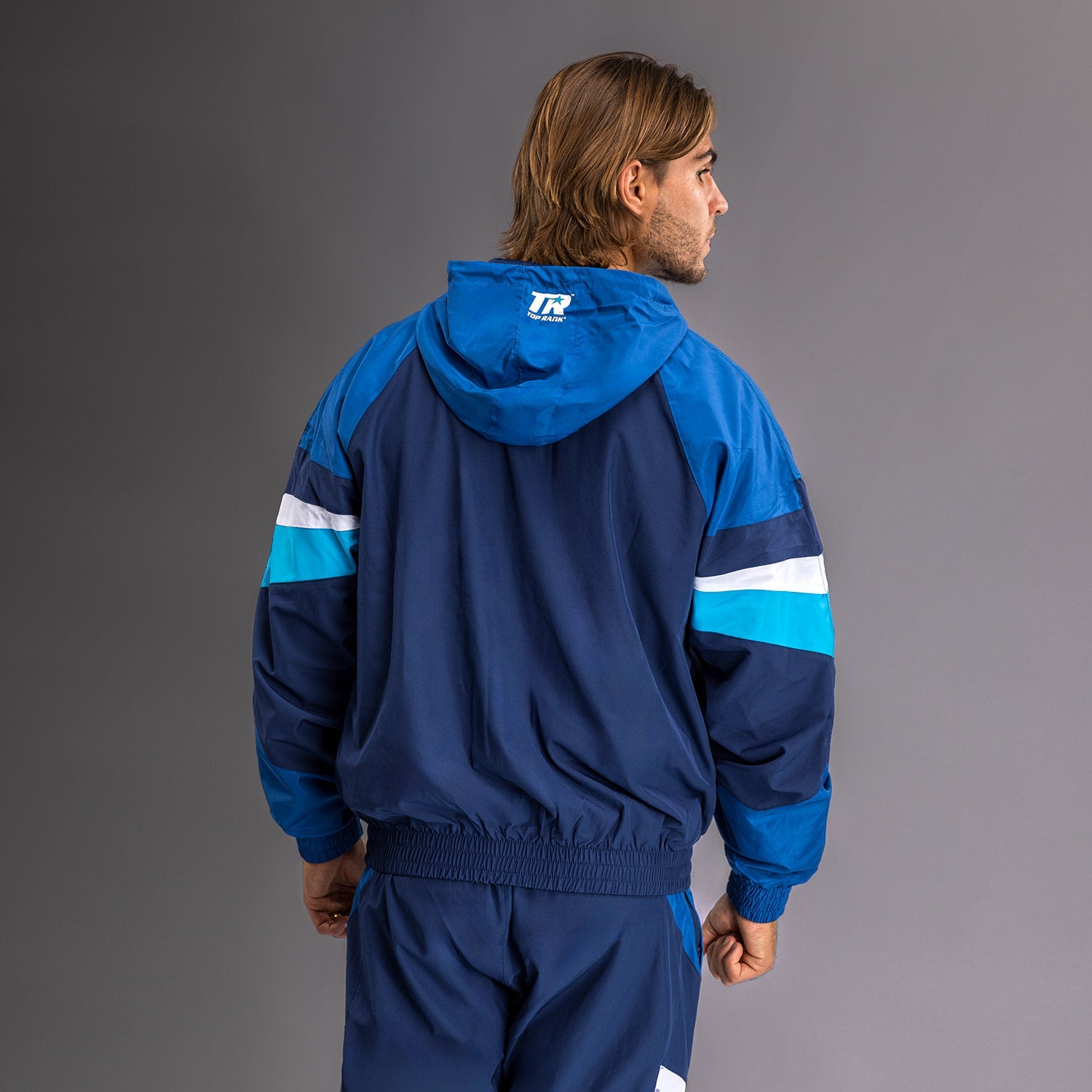 Veste à Capuche Venum x Top Rank Original pour Hommes - Bleu Marine