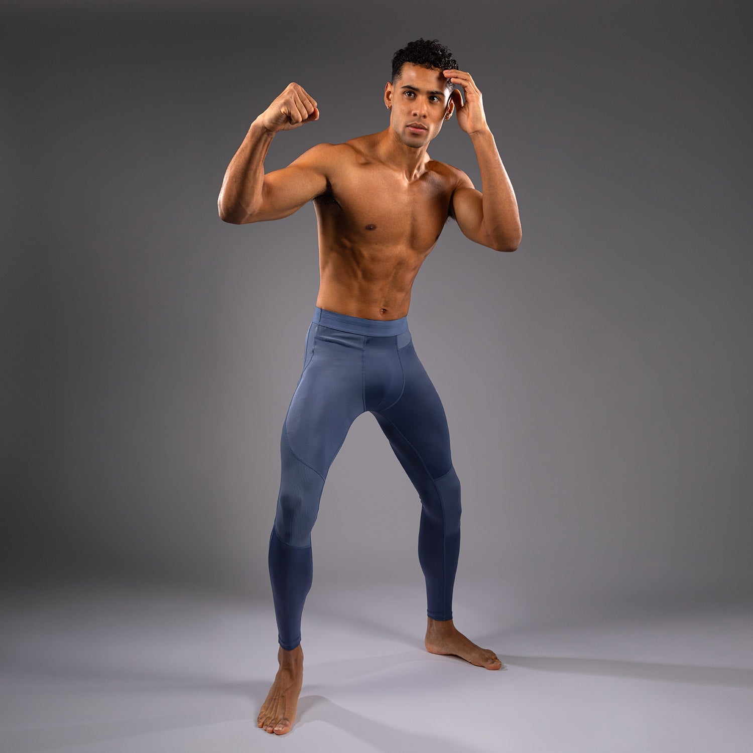 Pantalon de Compression Venum G-Fit Air pour Hommes - Bleu Brumeux