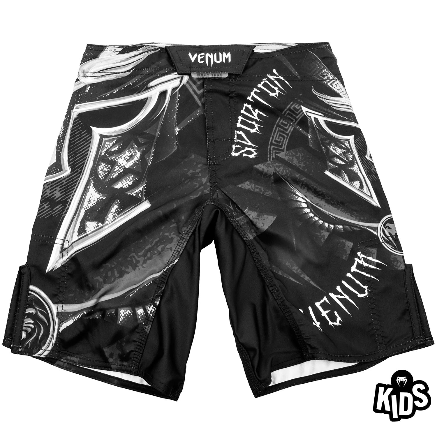Fightshort Enfant Venum Gladiator - Noir/Blanc