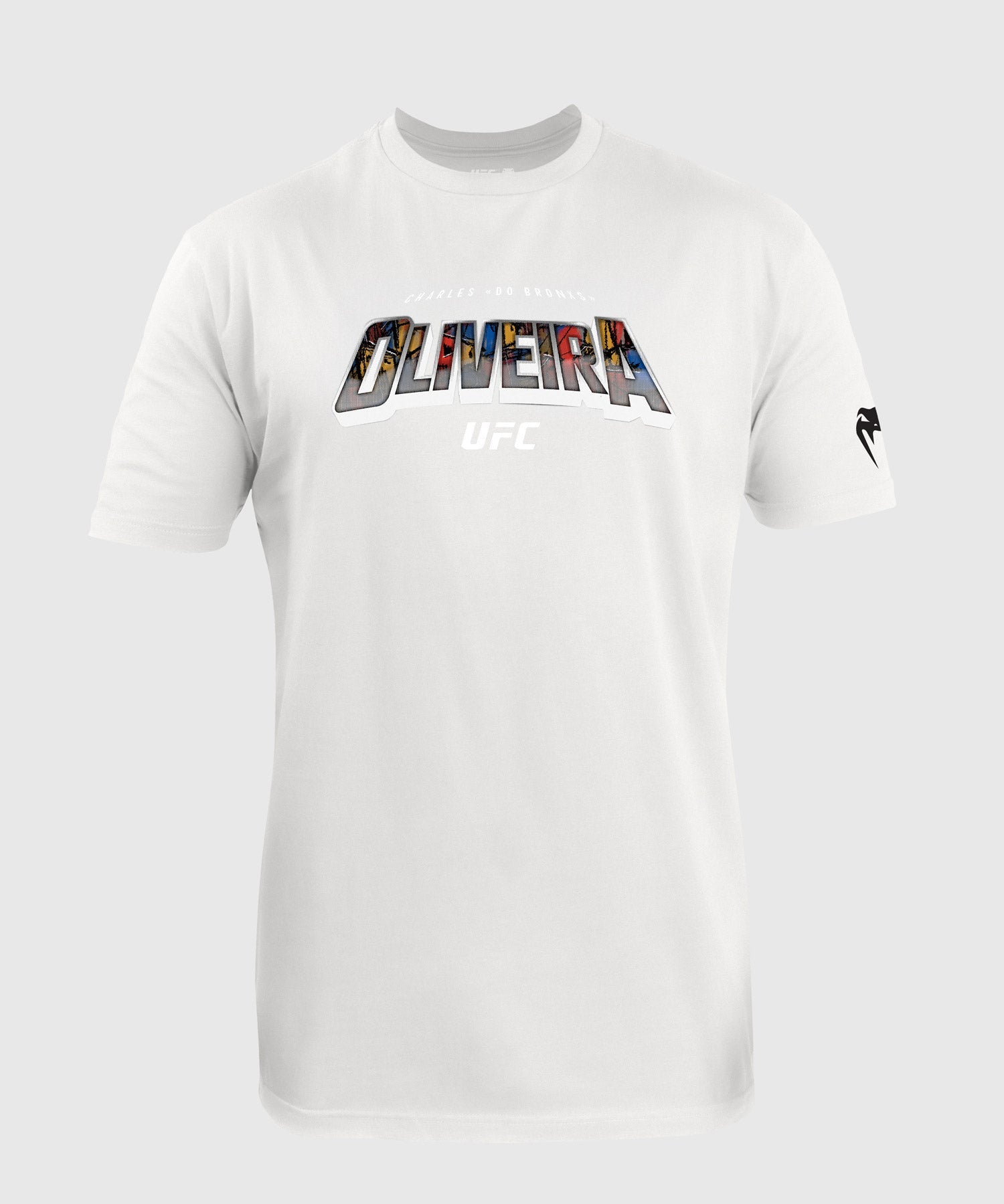 T-Shirt pour Hommes UFC Unrivaled by Venum Charles Oliveira - Blanc