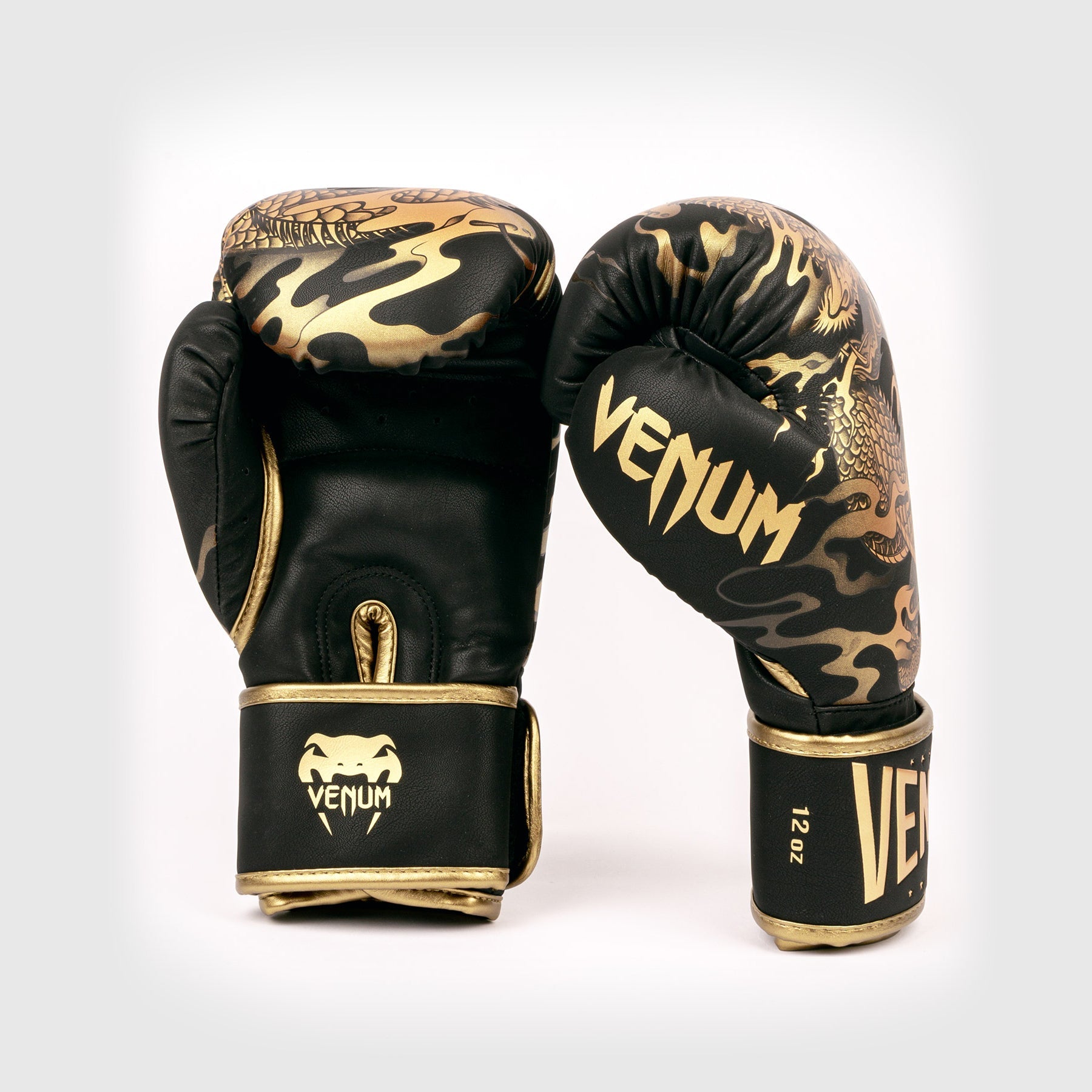 Gants de Boxe Venum Dragon's Flight - Noir/Bronze