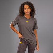 T-shirt à Manches Courtes pour Femmes UFC Fusion by Venum Fight Week - Marron Terrestre