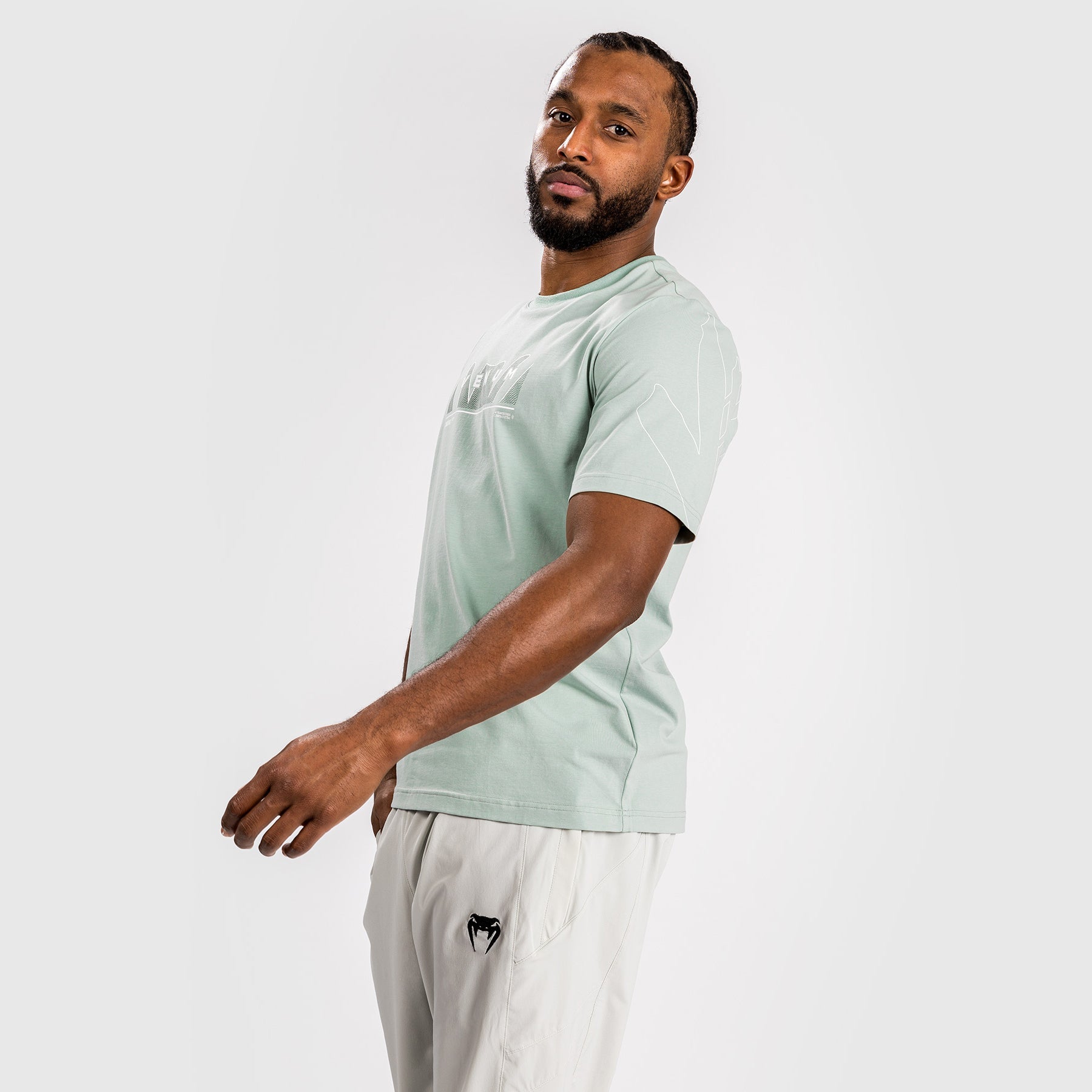 T-Shirt Venum Snake Print - Vert d'eau