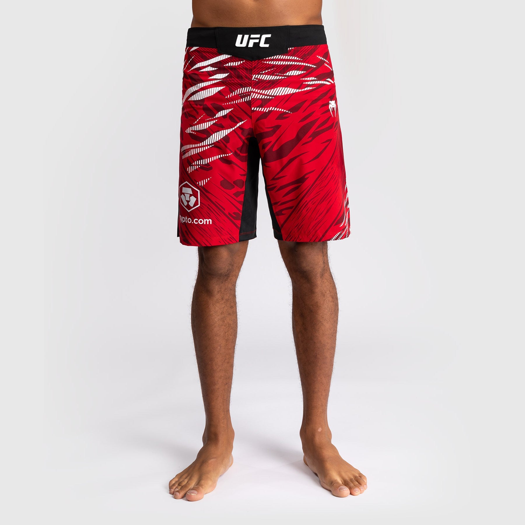 Shorts de Combat pour Hommes UFC Fusion by Venum Personnalisé Authentic Fight Night - Coupe Longue - Rouge