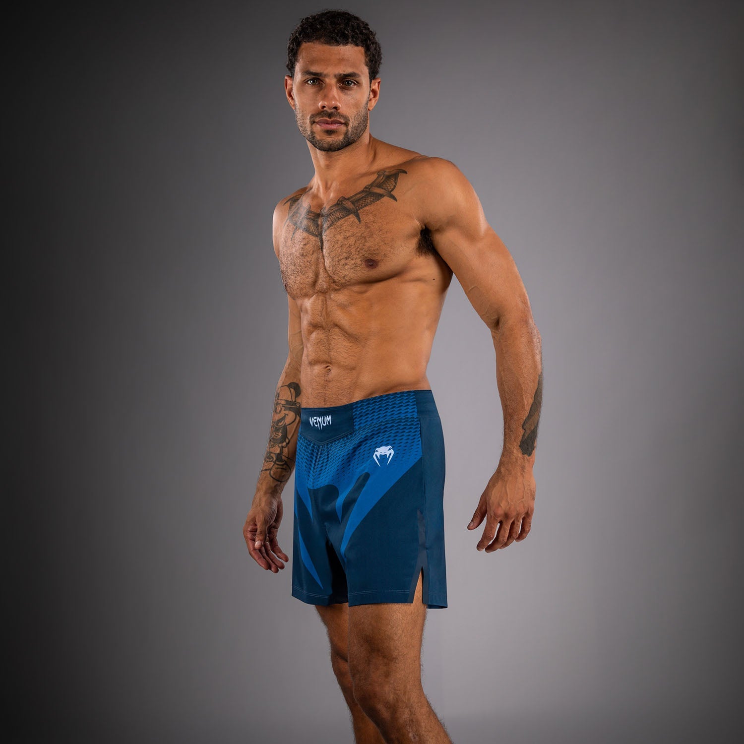 Short de Combat Venum No Gi - Indigo