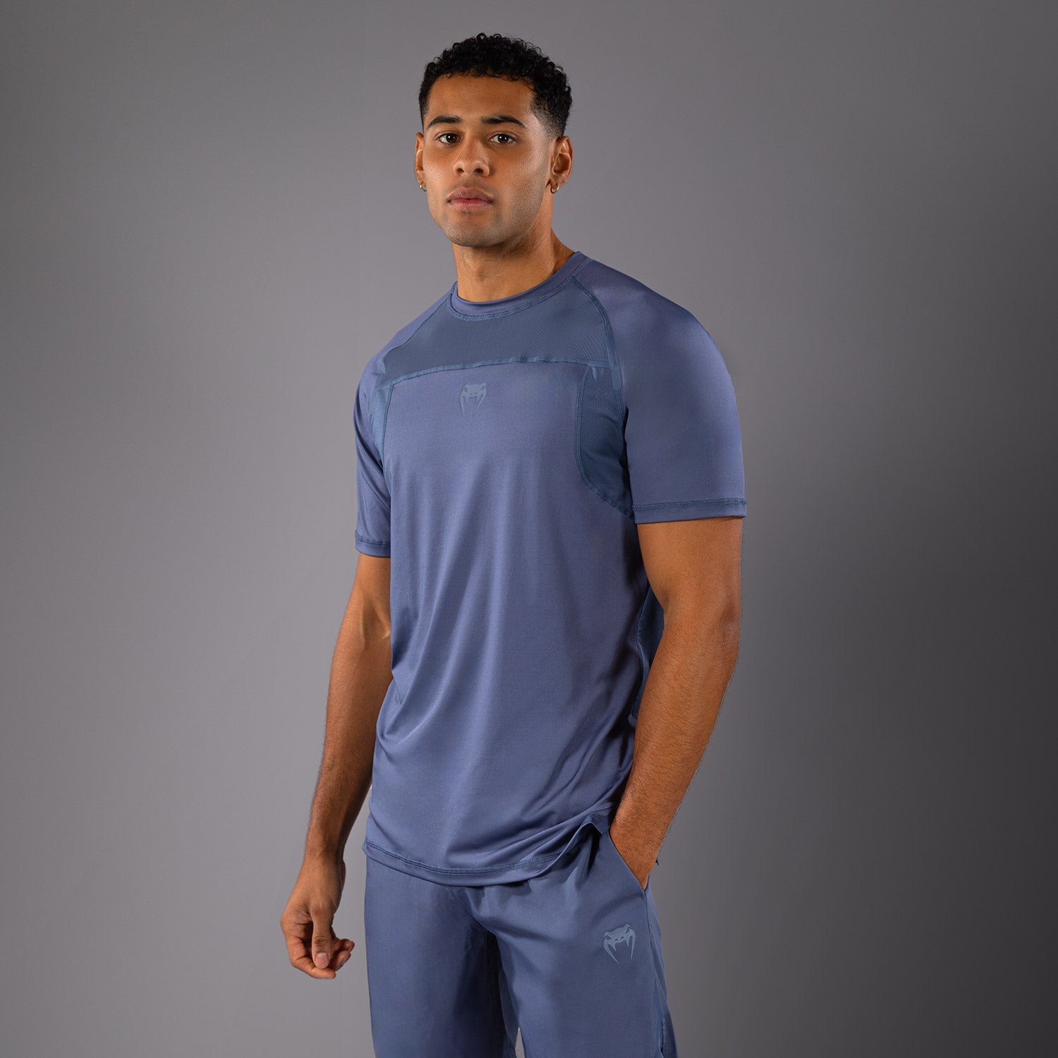 T-Shirt Dry-Tech Venum G-Fit Air - Bleu Brumeux