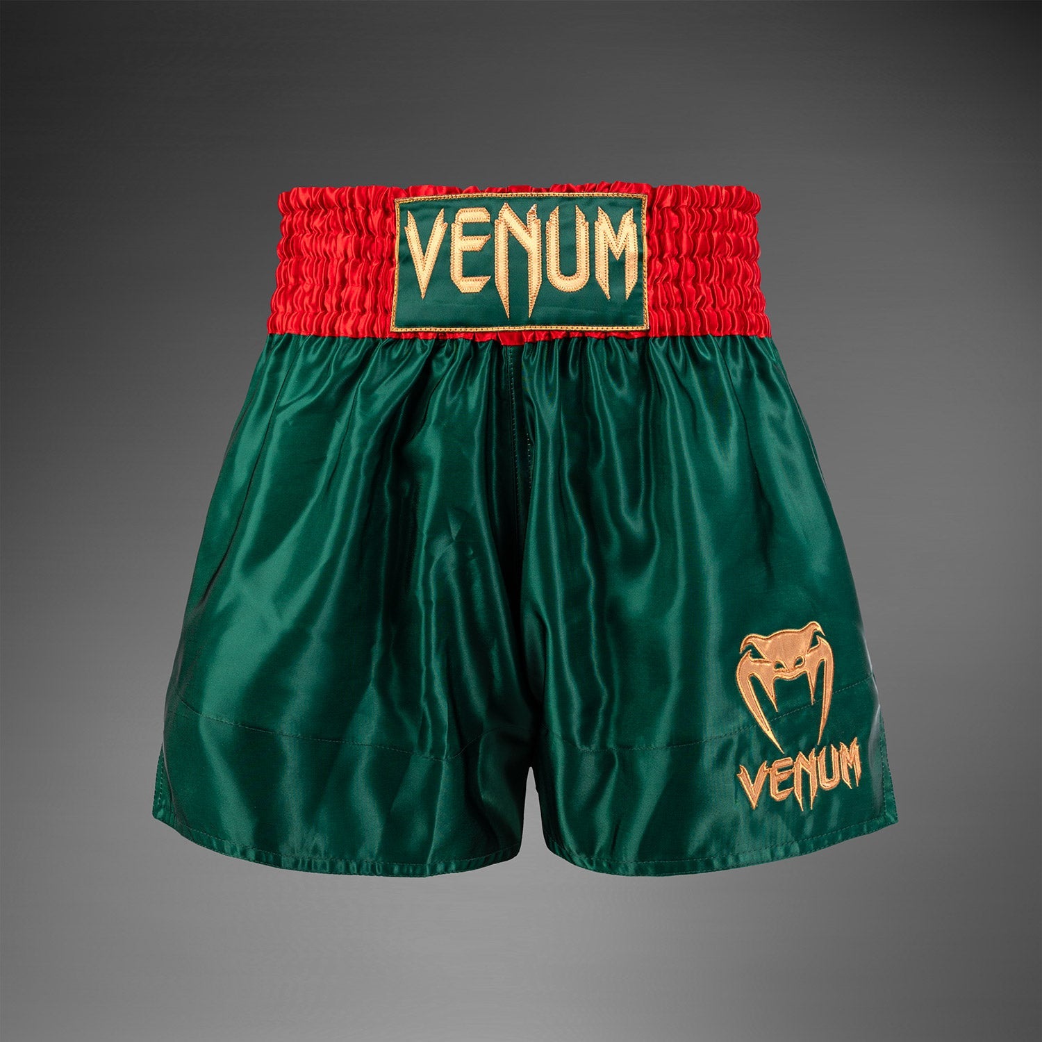 Shorts de Muay Thai Venum Classic - Vert foncé