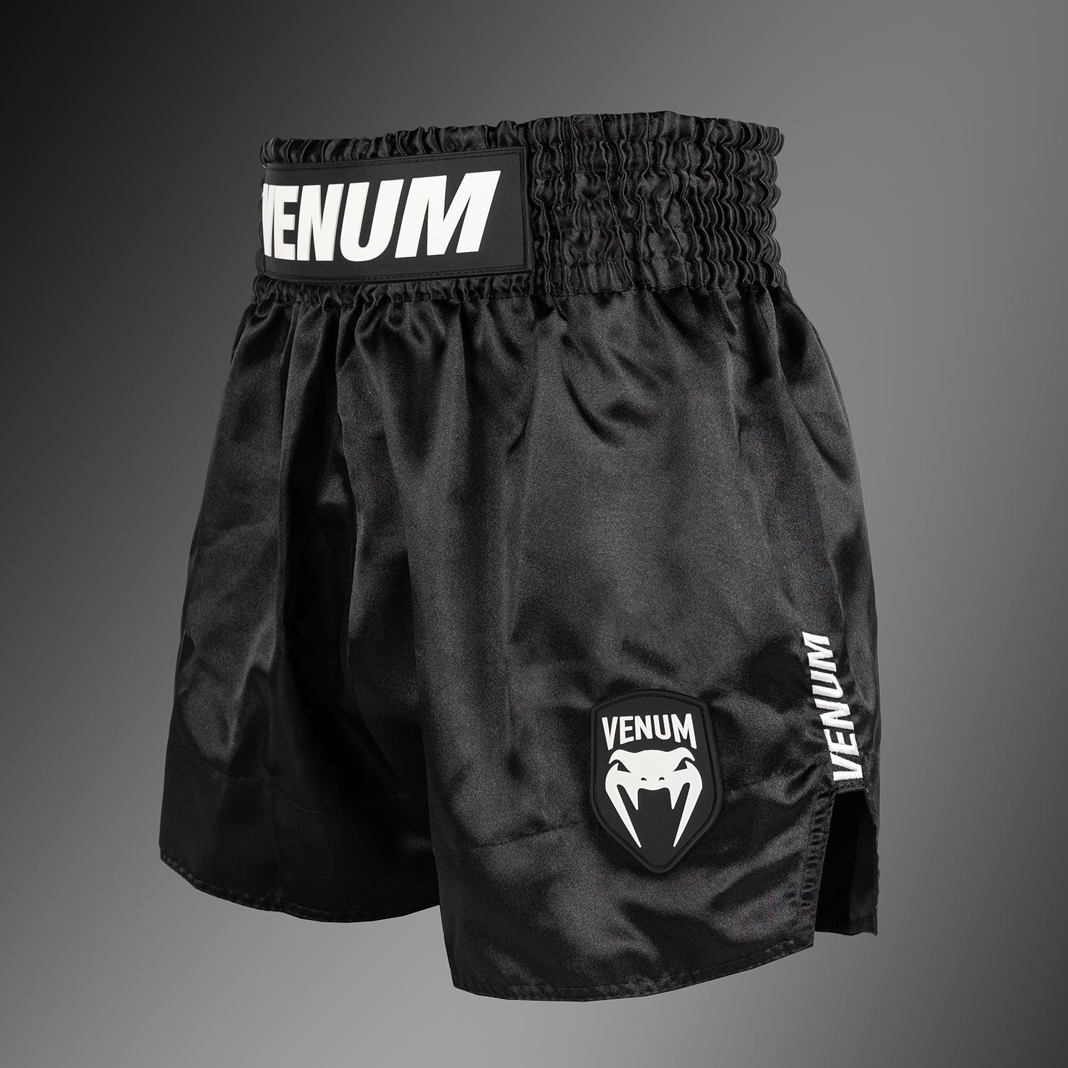 Short de Muay Thai Venum Classic Evo - Noir/Blanc