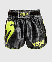 Short de Muay Thai Venum Giant Camo - Noir/Jaune
