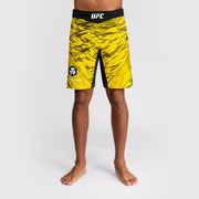 Shorts de Combat pour Hommes UFC Fusion by Venum Authentic Fight Night - Coupe Longue - Jaune