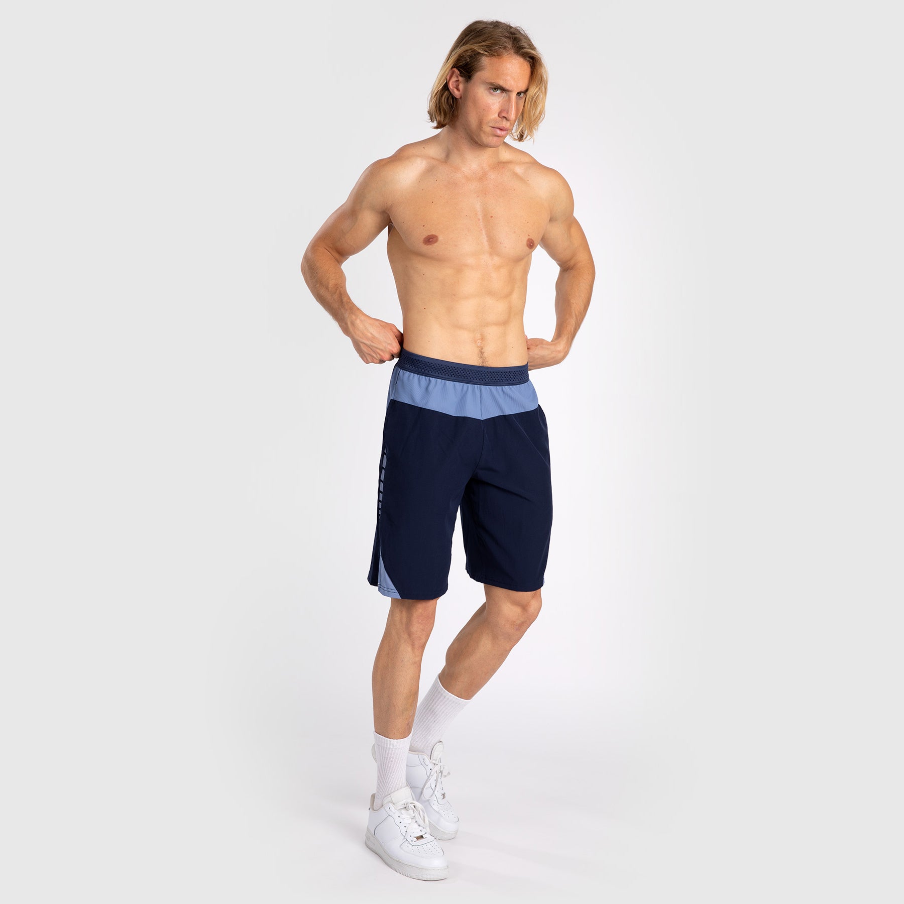 Short de training pour Hommes Venum Tempest - Bleu Marine/Bleu