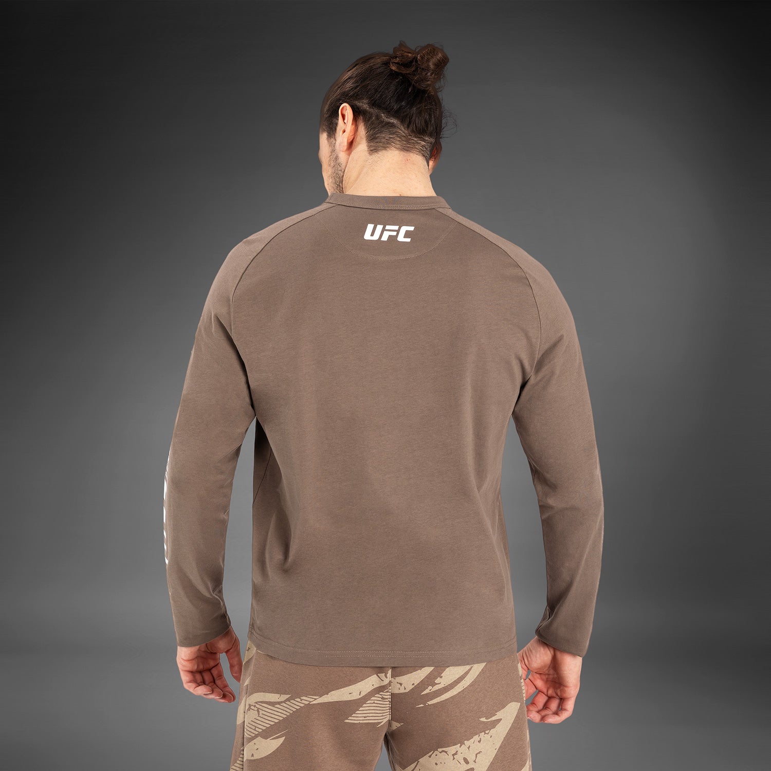 T-Shirt À Manches Longues UFC Adrenaline by Venum Fight Week - Bronze