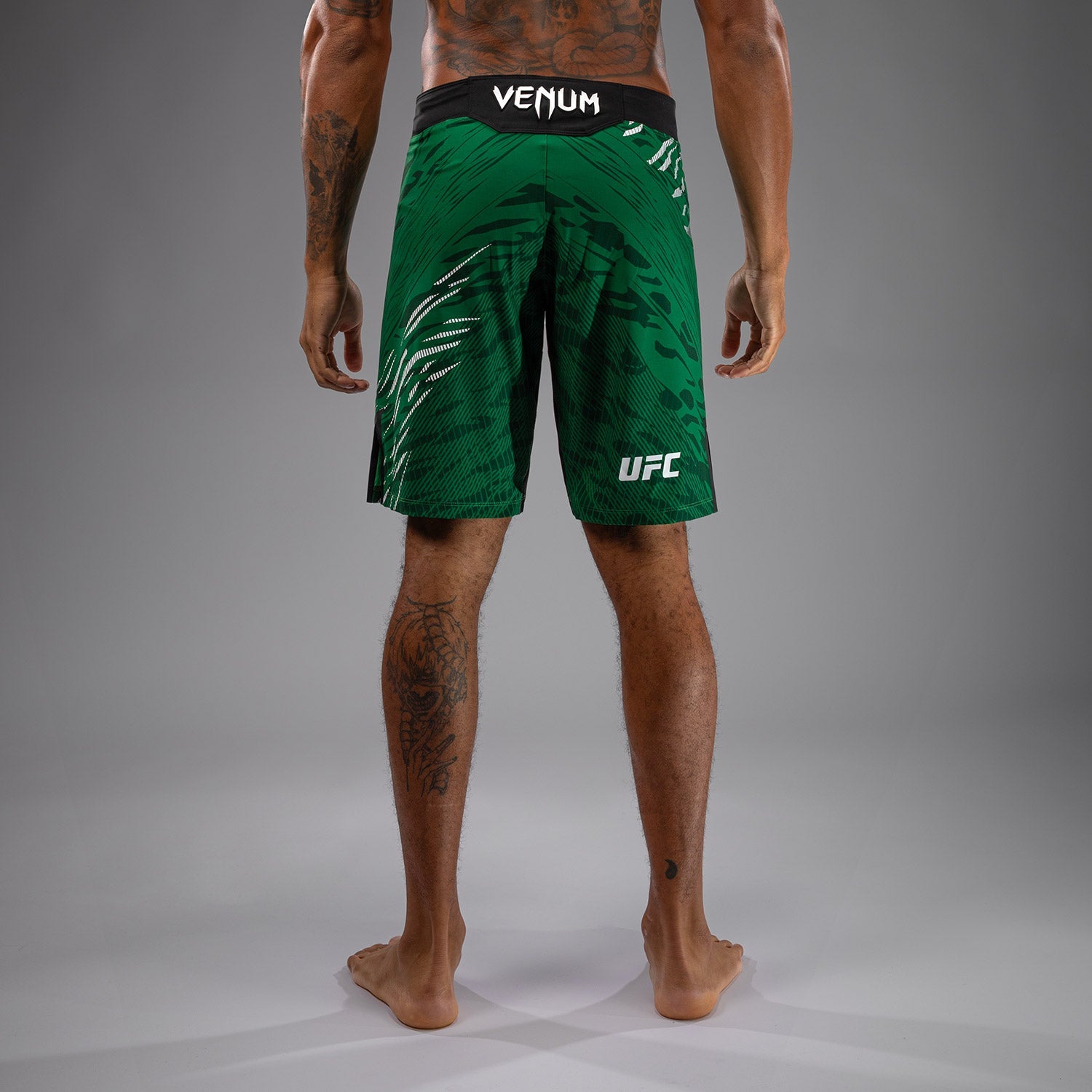 Shorts de Combat pour Hommes UFC Fusion by Venum Authentic Fight Night - Coupe Longue - Vert