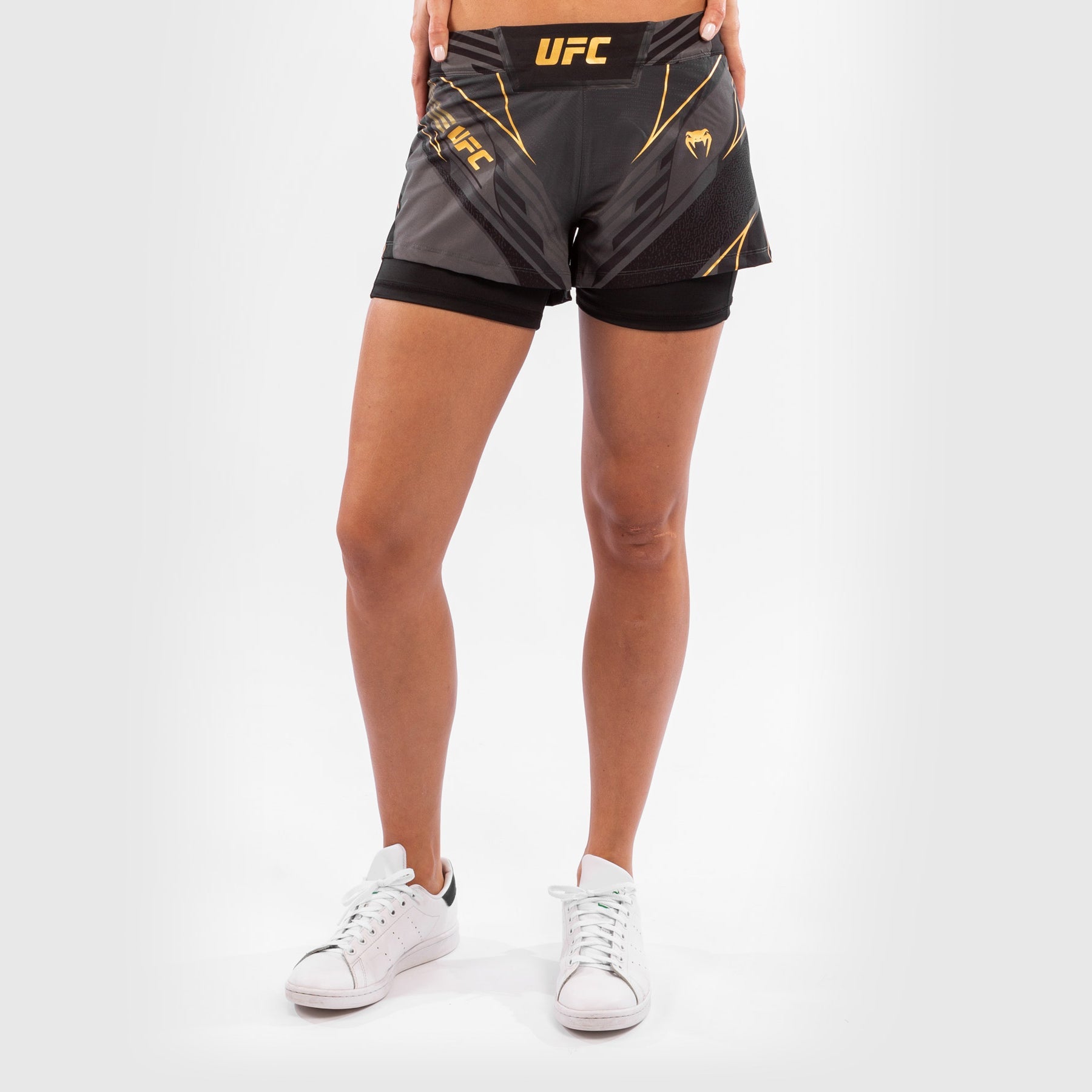 Fightshort Femme UFC Venum Authentic Fight Night - Coupe Courte - Champion