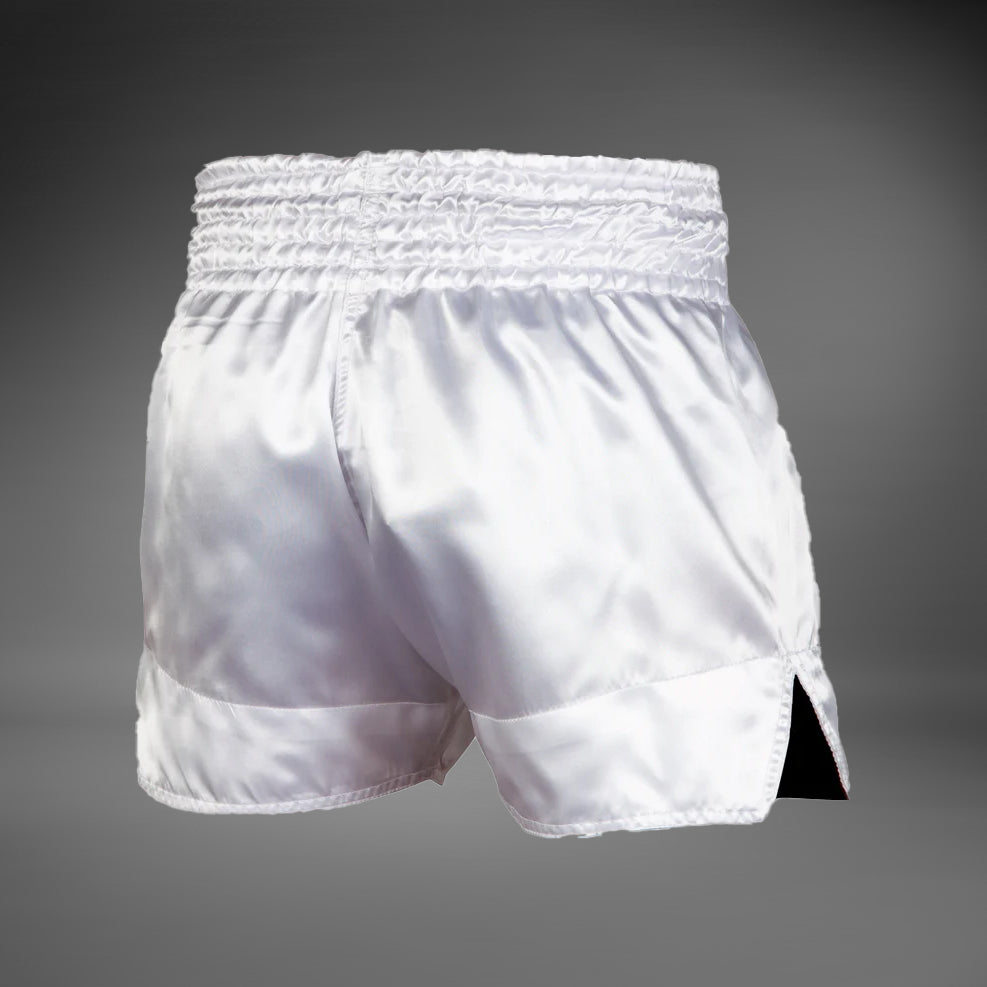 Short de Muay Thai Blanc/Or Venum Classic