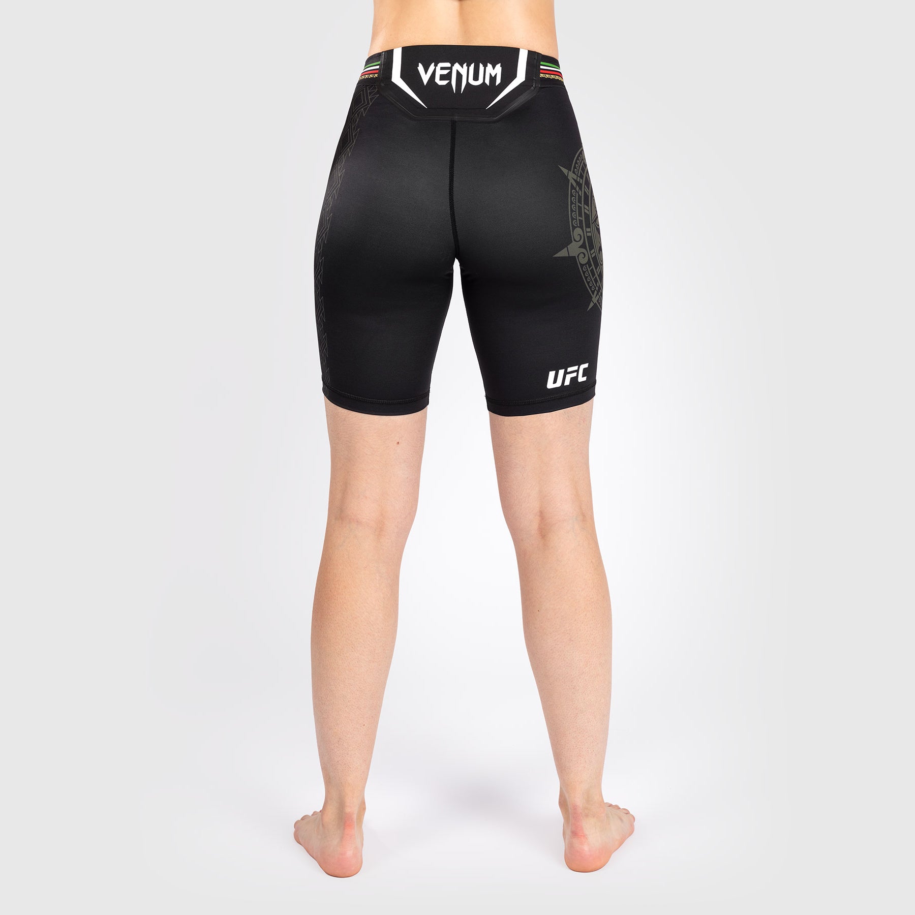 Noche UFC by Venum Authentic Fight Night Short de compression pour Femmes - Coupe Longue - Noir