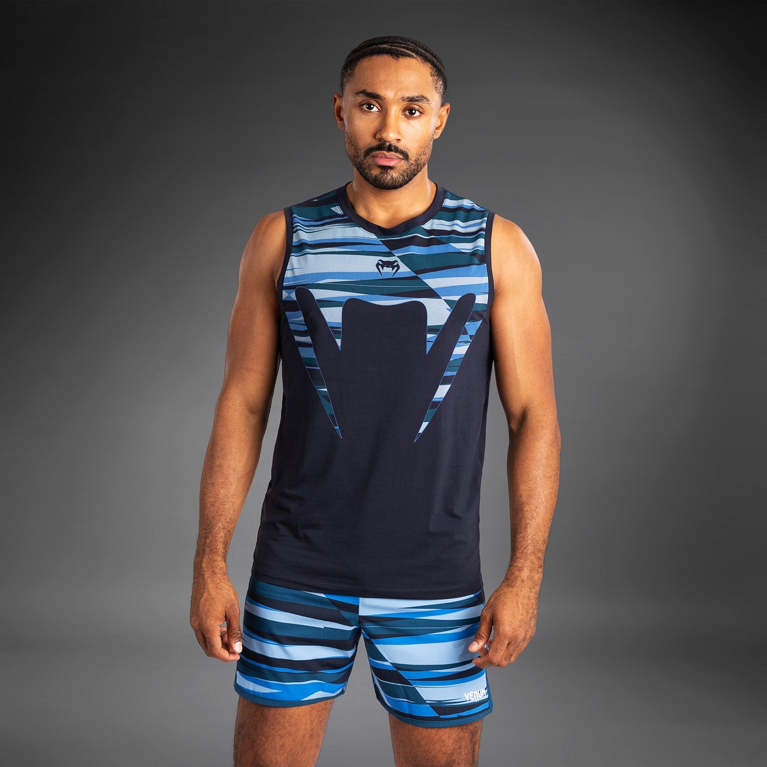 Débardeur pour Hommes Venum Rapid - Snake Head - Bleu Ombre