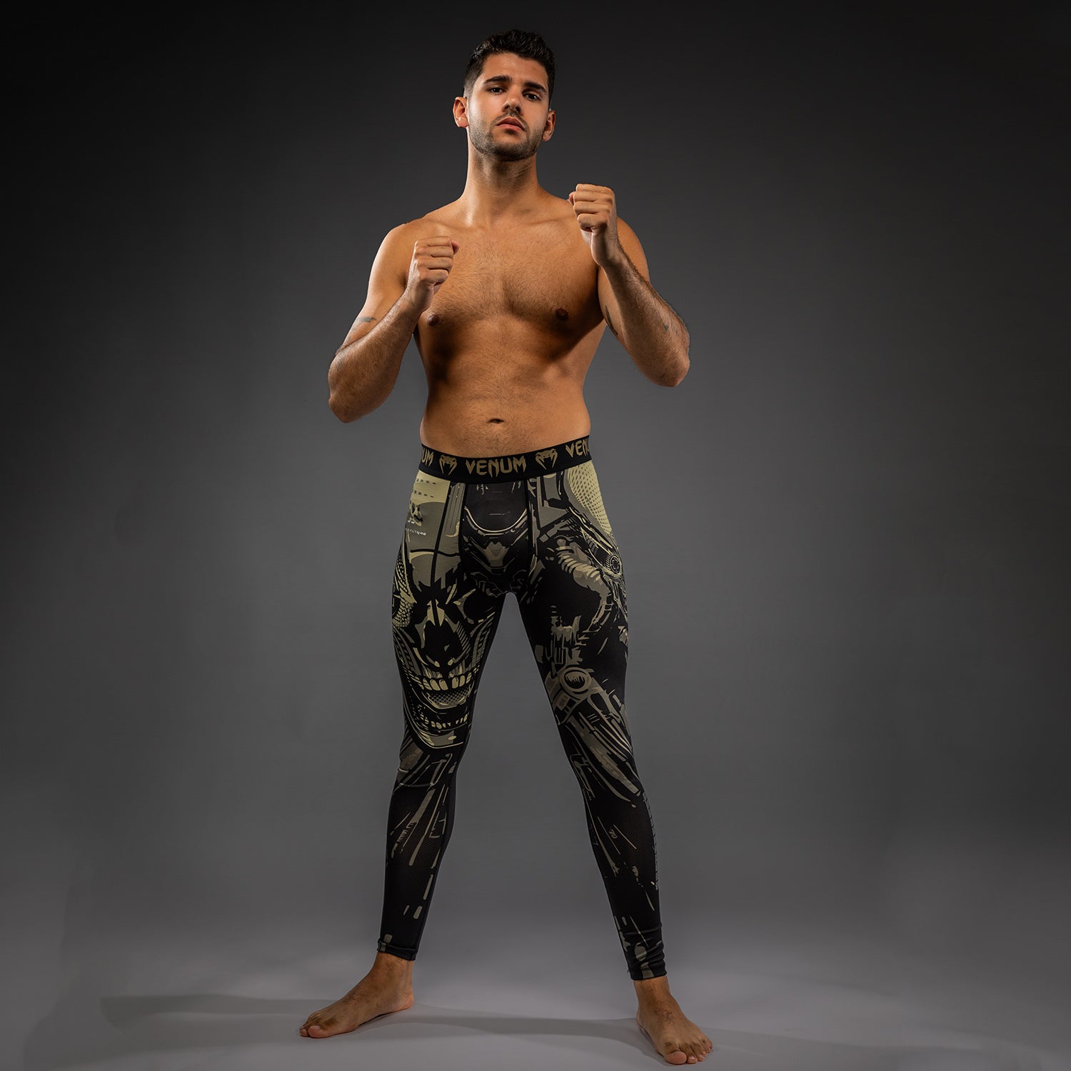 Pantalon de compression Venum Invader - Noir/Sable