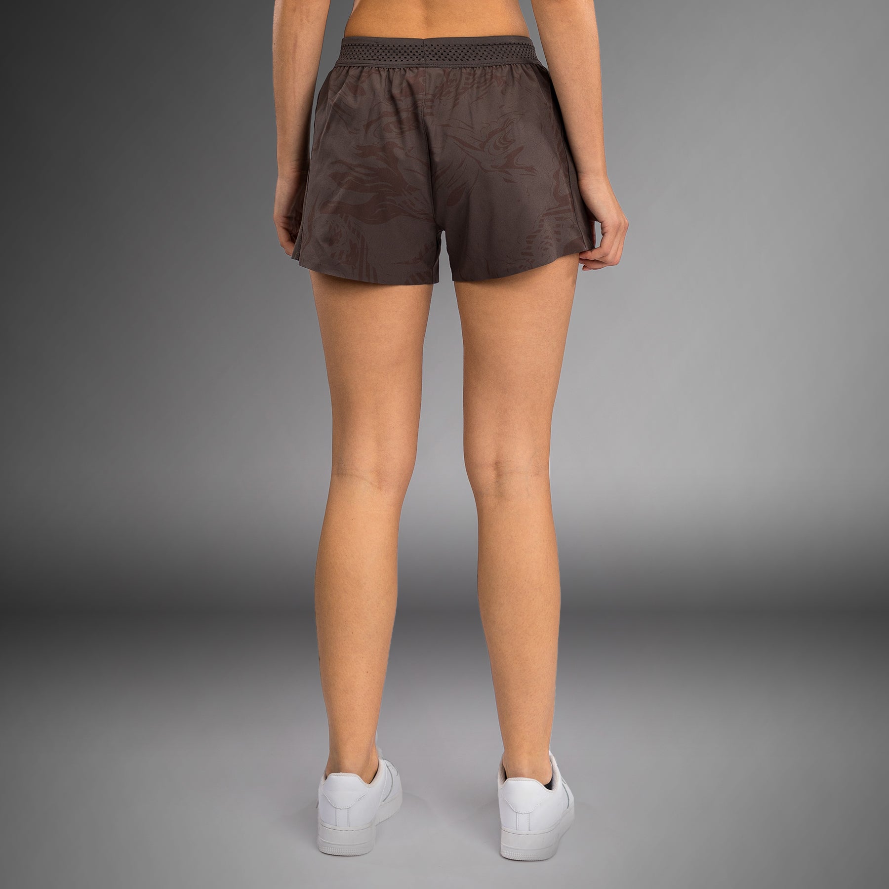 Shorts Performance pour Femmes UFC Fusion by Venum Fight Week - Marron Terrestre