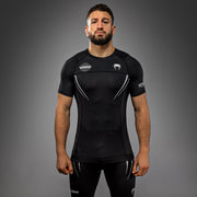 Rashguard manches courtes Venum x WOW FC - Noir/Gris