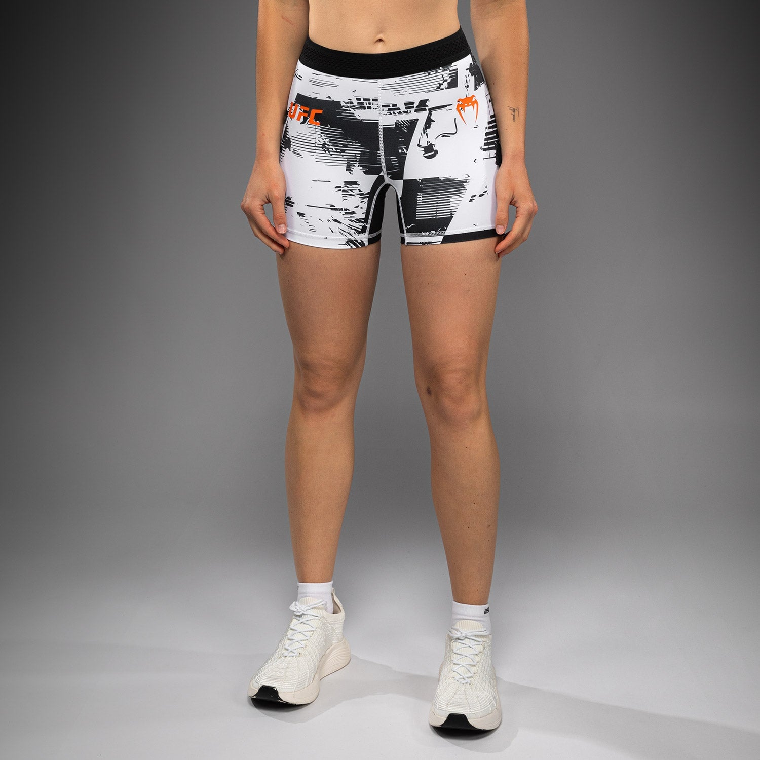 Short de compression Performance Femme UFC Zenith by Venum Authentic Fight Week - Blanc