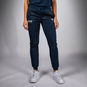 Pantalon en Coton pour Femmes UFC Fusion by Venum Fight Week - Bleu Océanique