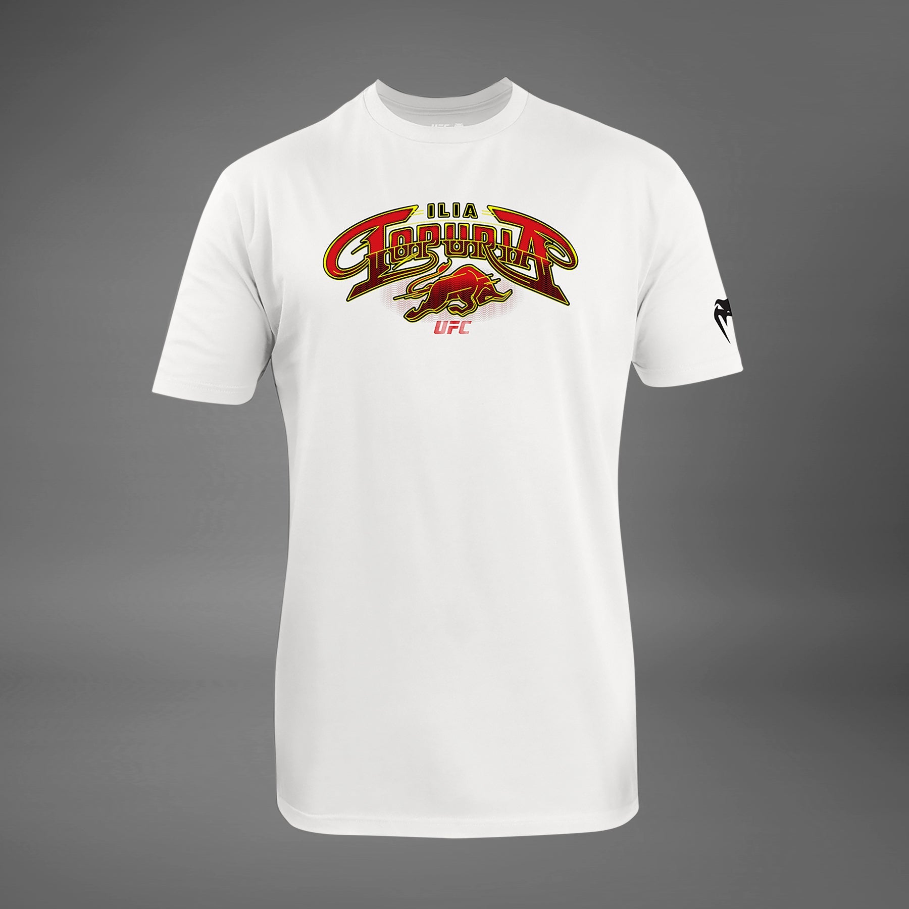 T-shirt UFC Unrivaled by Venum Ilia Topuria - Blanc