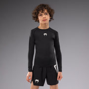 Rashguards Manches Longues pour Enfants Venum Contender - Noir