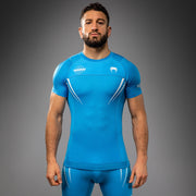 Rashguard manches courtes  Venum x WOW FC  - Bleu