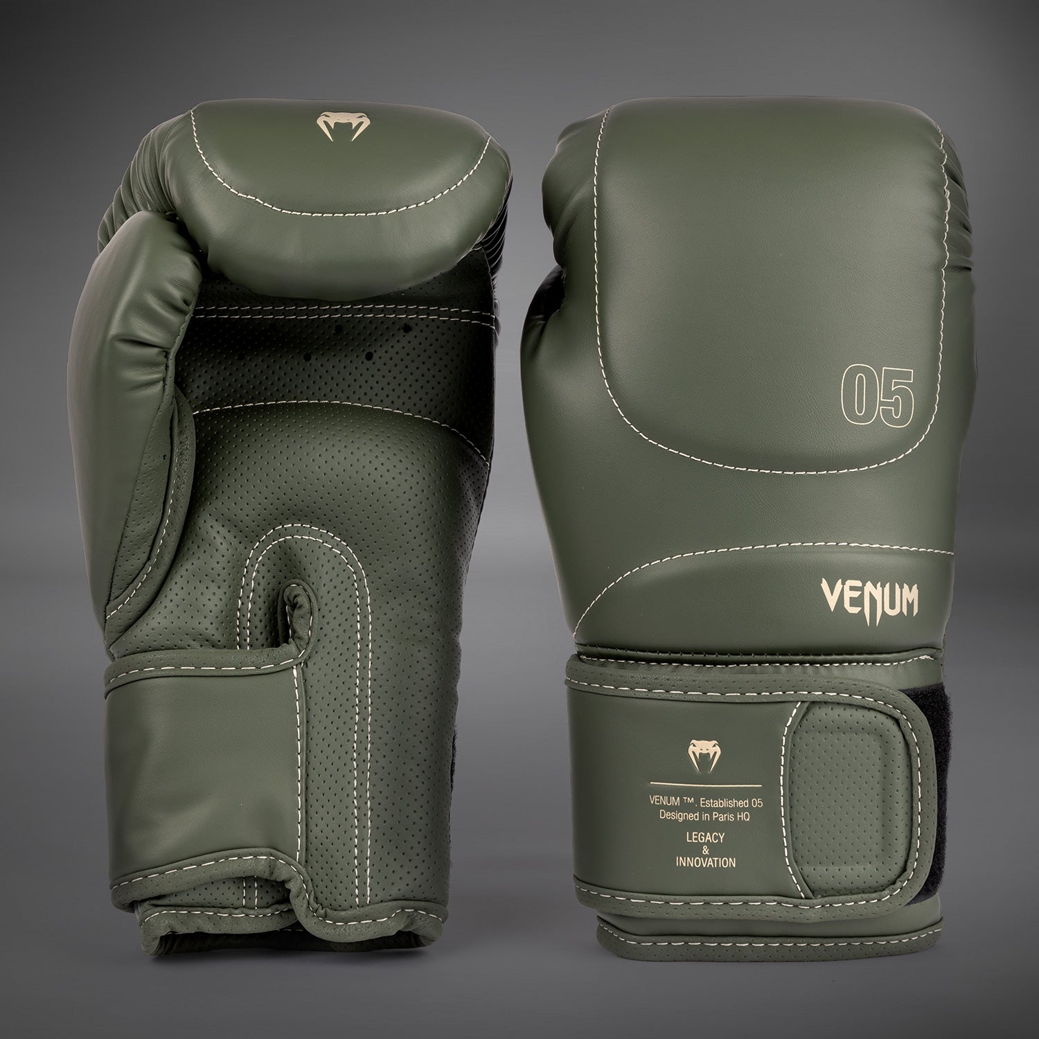 Gants de Boxe Venum Impact Evo - Vert Militaire