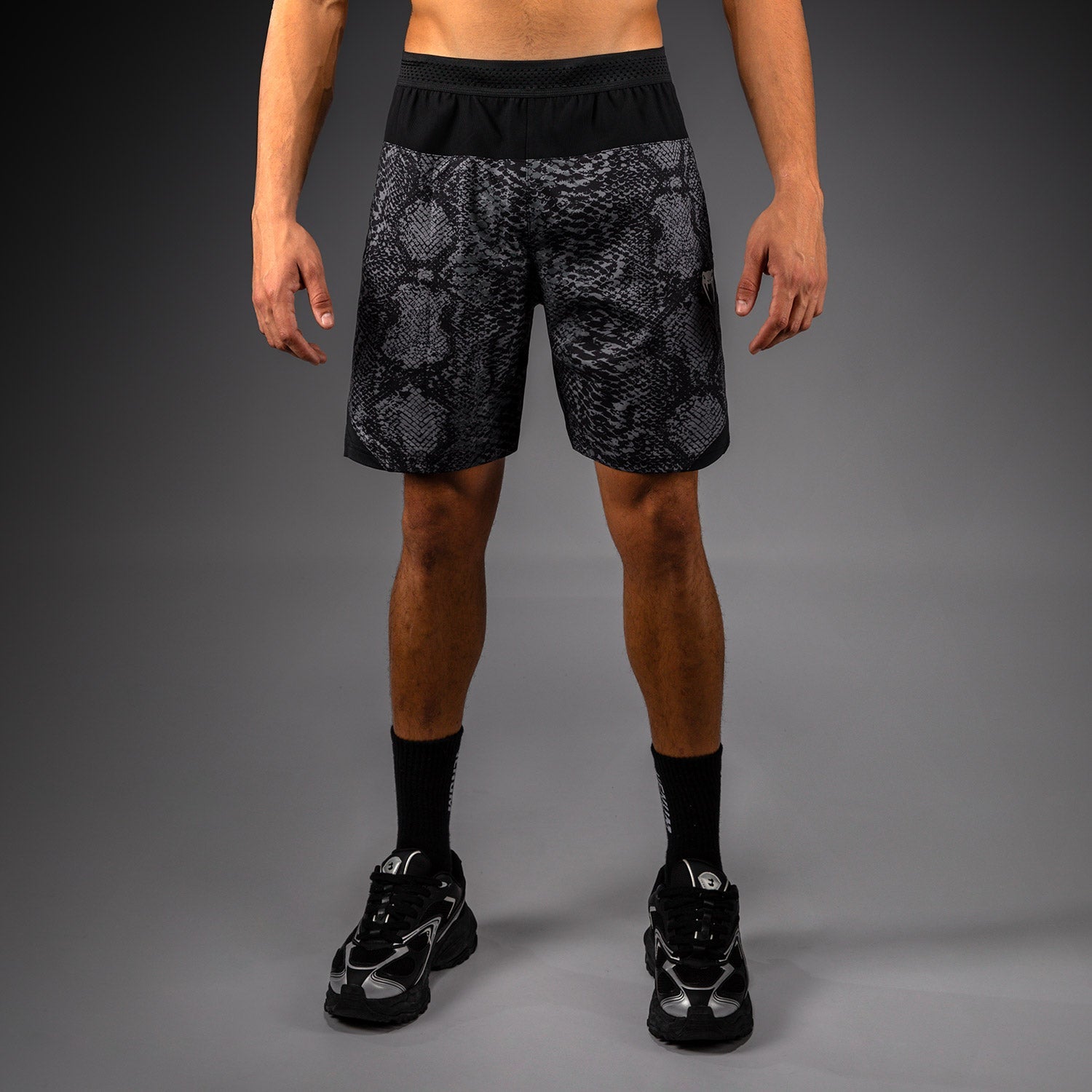 Short d'Entraînement Venum G-Fit Scales – Noir/Gris Charbon