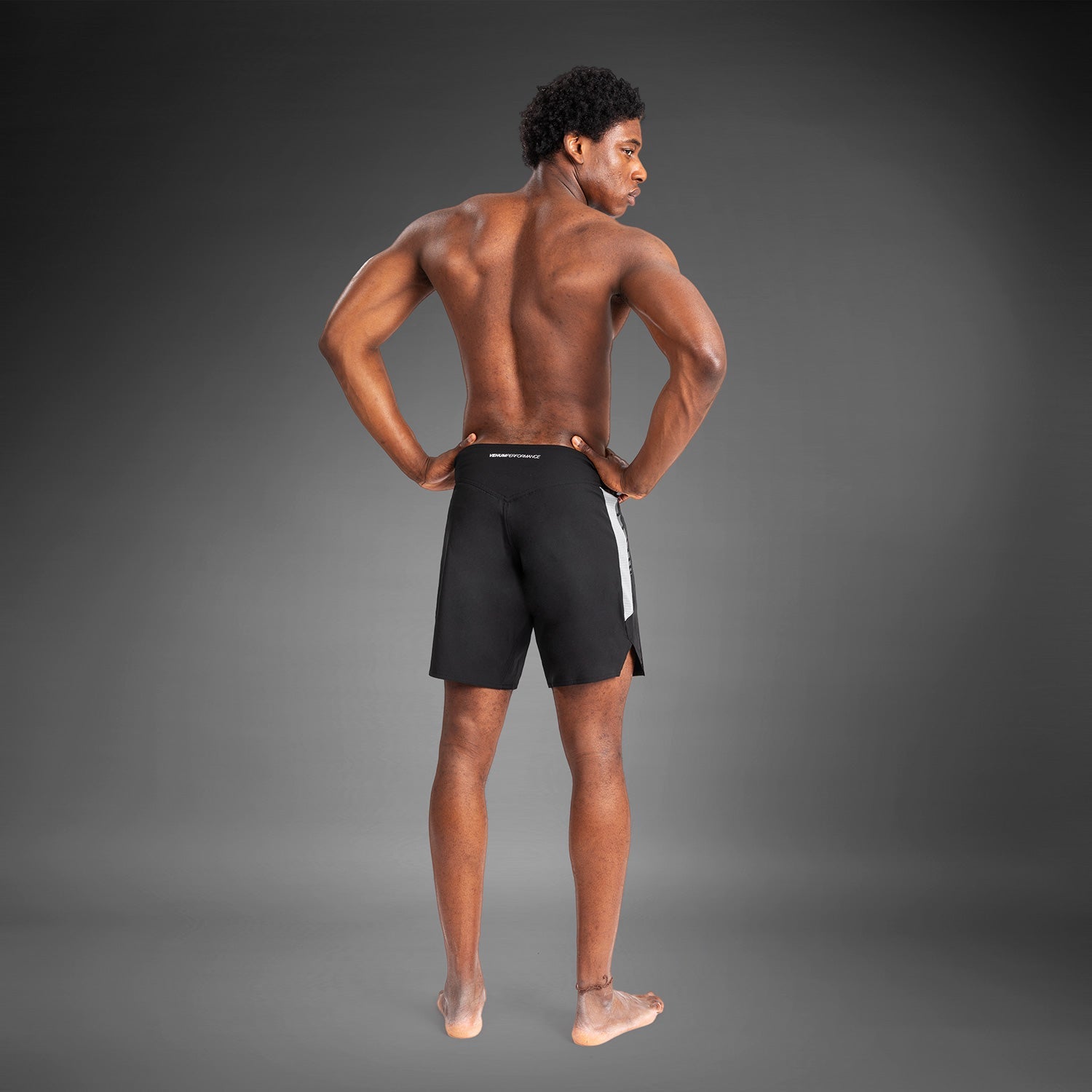 Short de Combat pour Hommes Venum Tempest - Noir/Gris