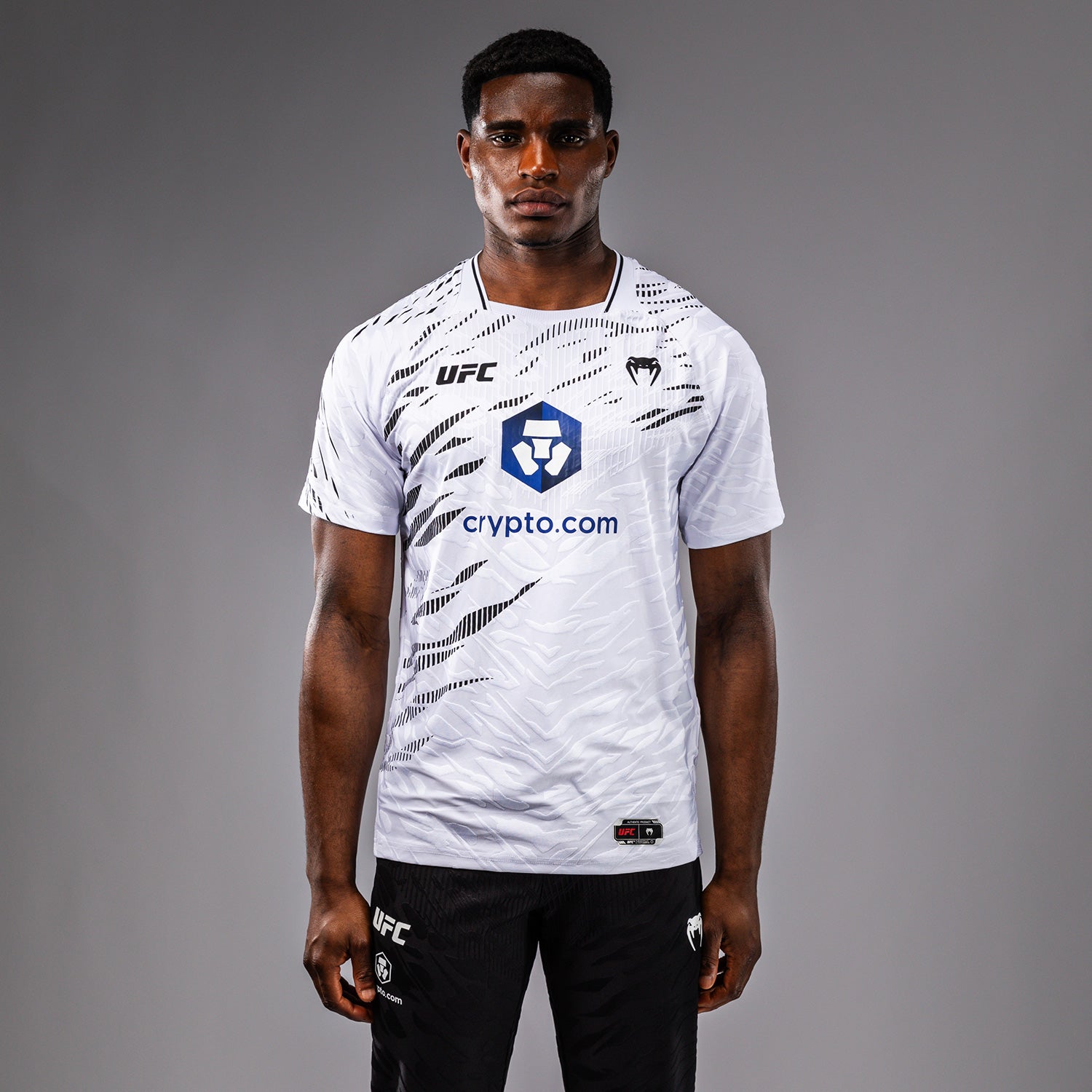 T-shirt Dry-Tech pour Hommes UFC Fusion by Venum Authentic Fight Night - Blanc