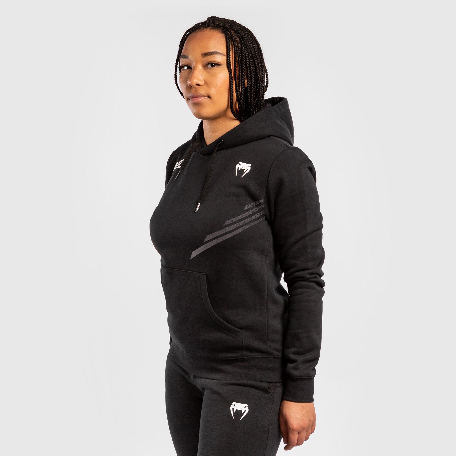 Sweatshirt Femme UFC Venum Replica - Noir