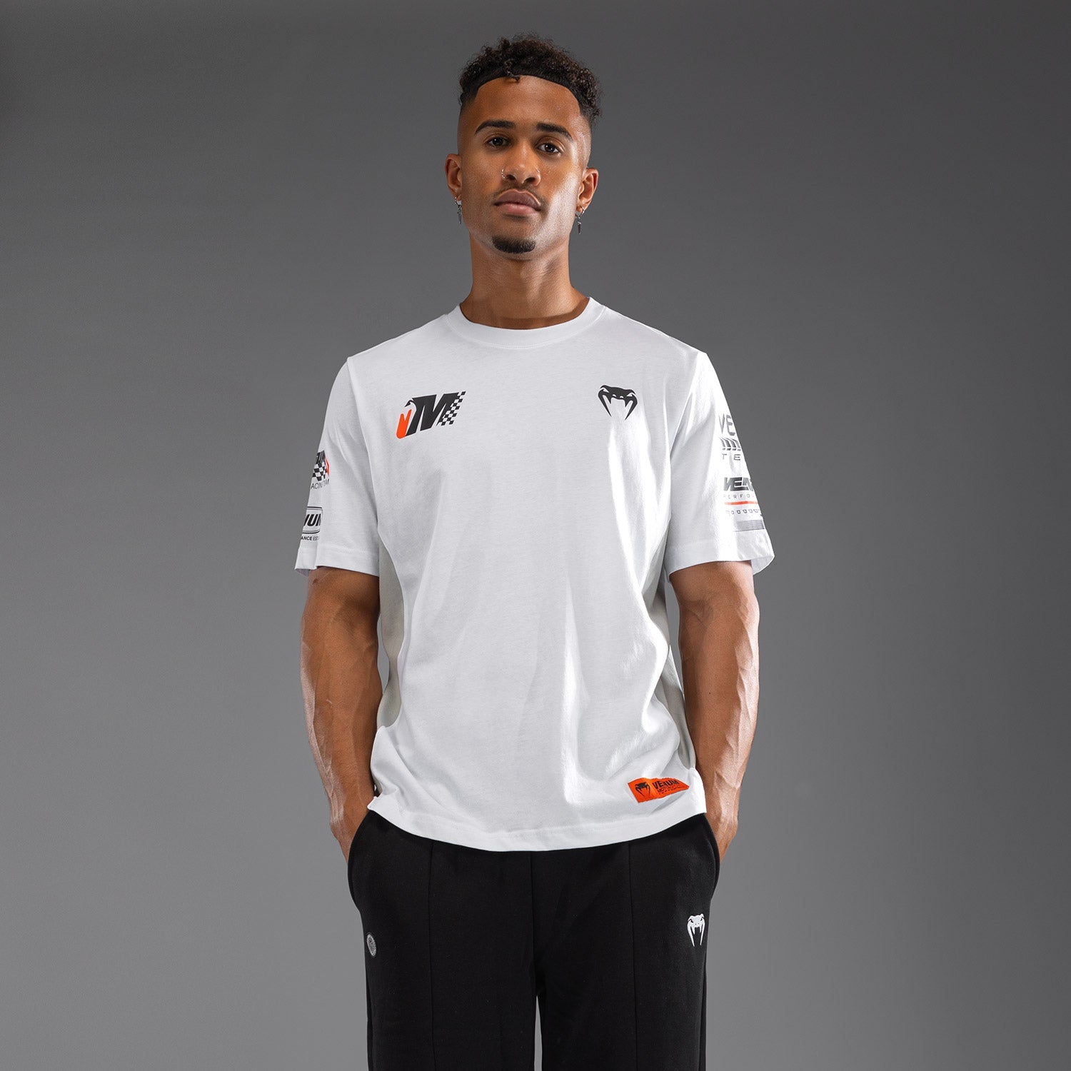 T-Shirt Venum Motorsport - Blanc Neige