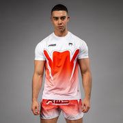 T-shirt Dry-Tech Homme Venum x RWS 2.0 – Blanc/Rouge