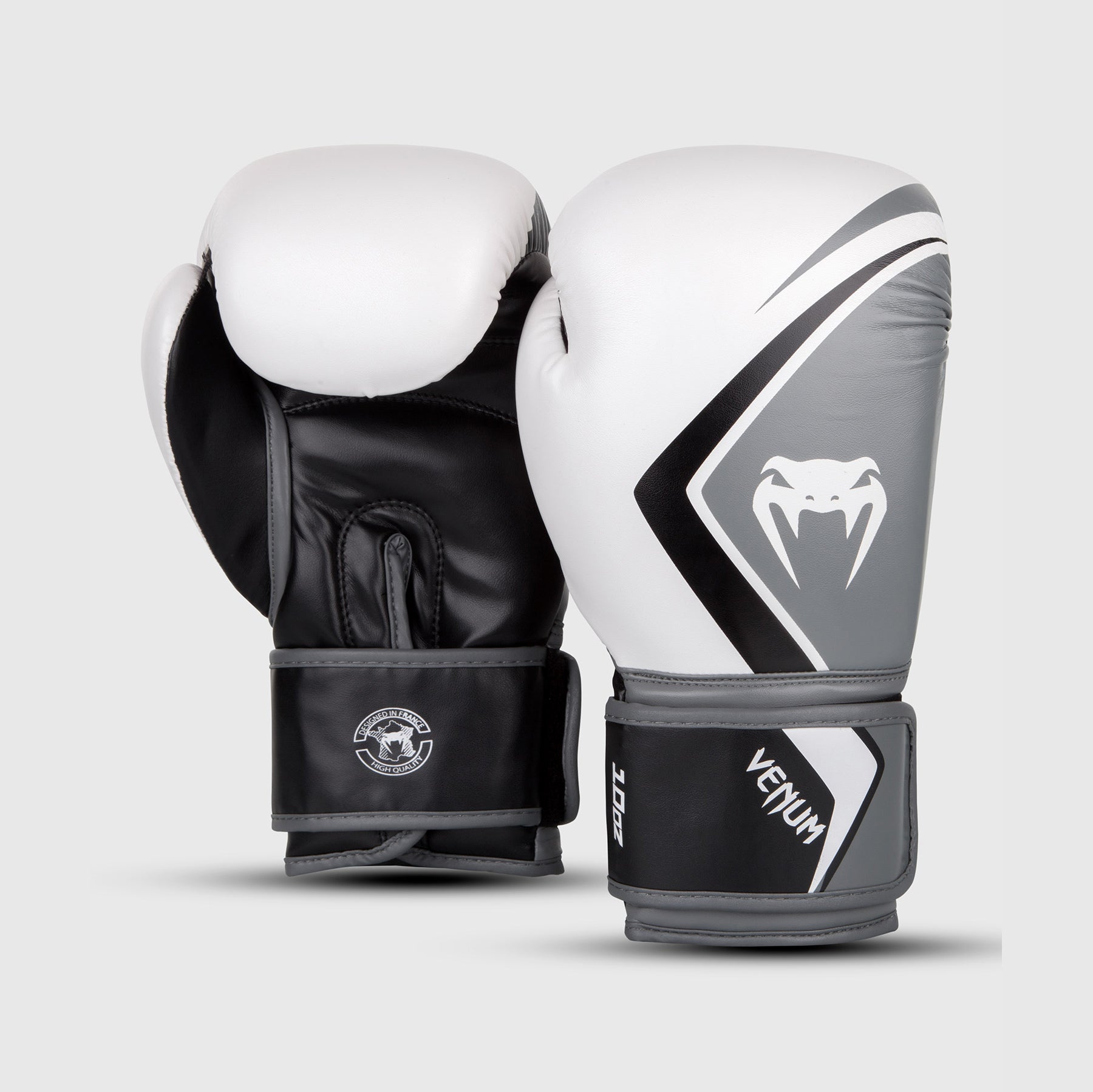 Gants de boxe Venum Contender 2.0 - Blanc/Gris-Noir
