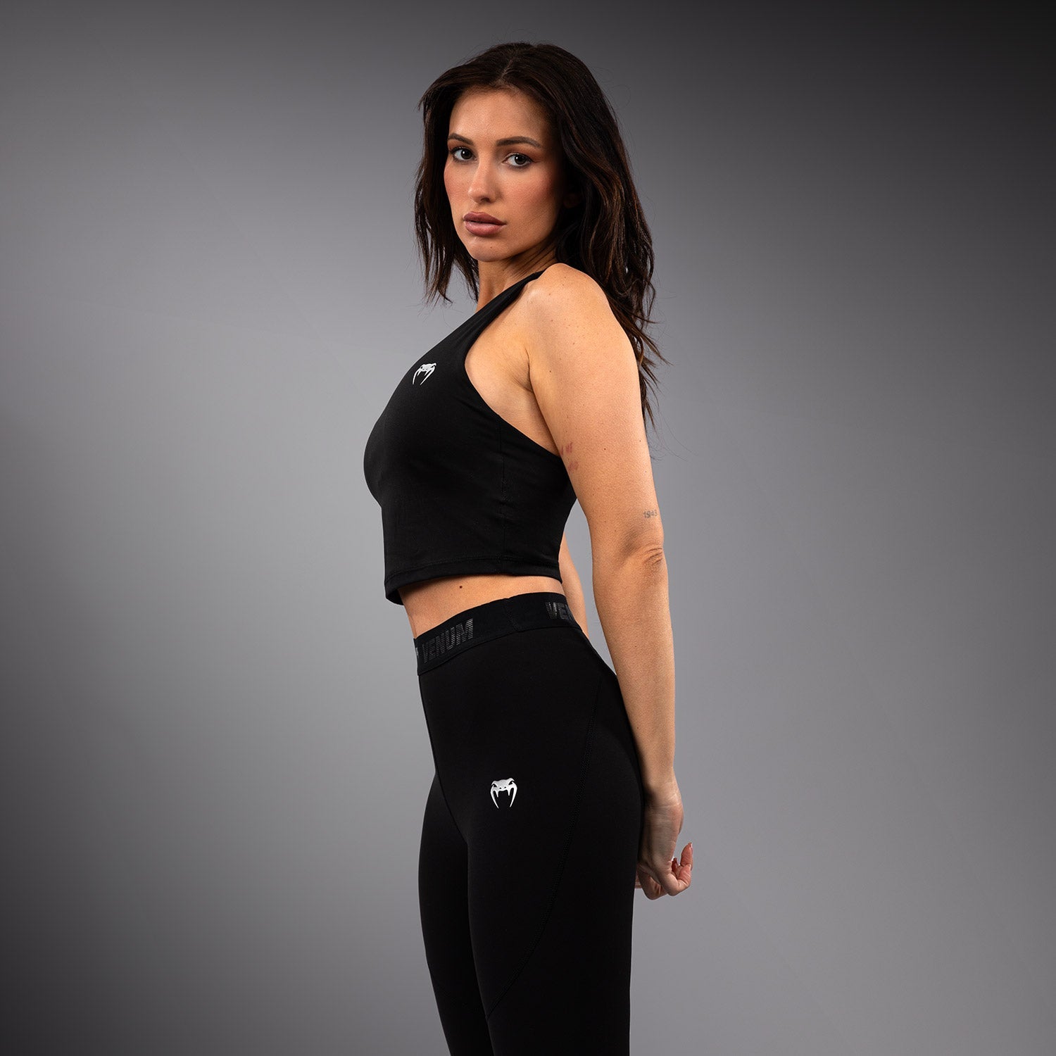 Crop top pour Femmes Venum Elevate - Noir