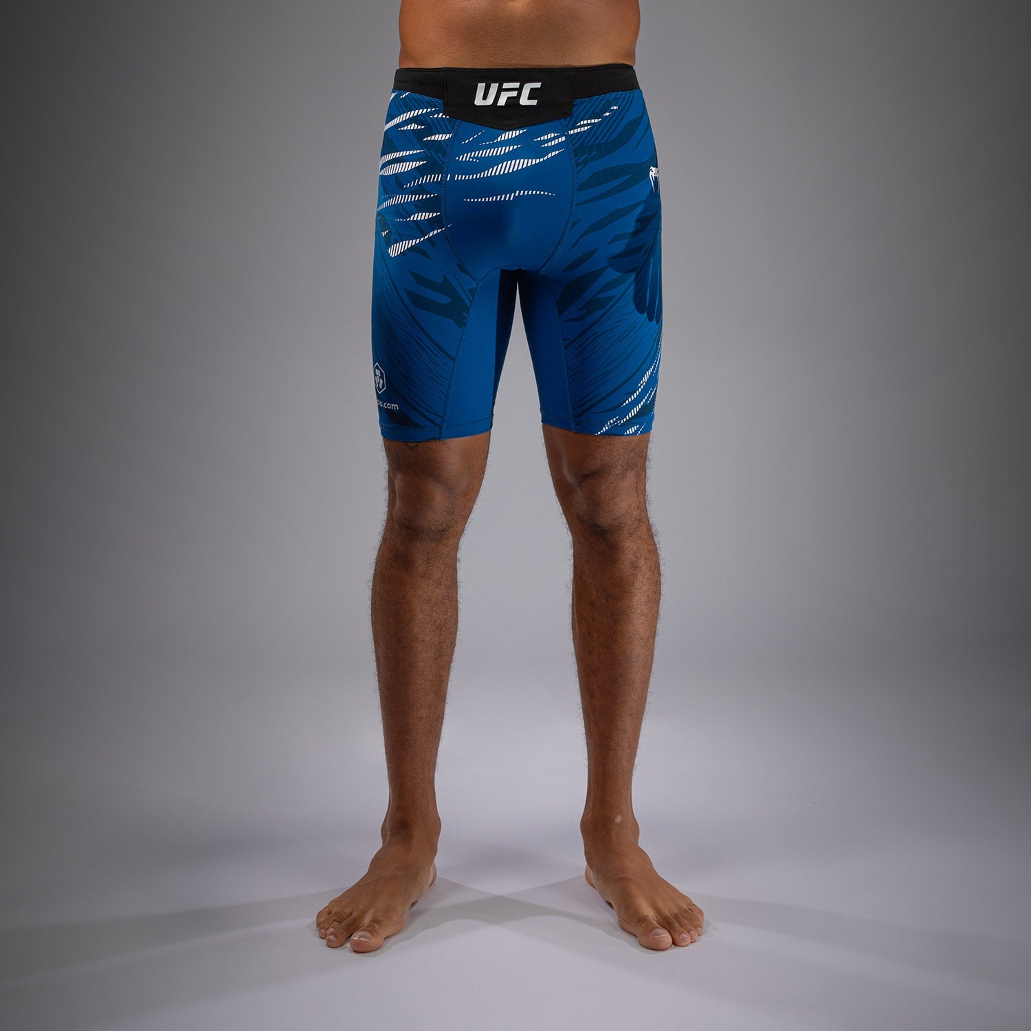 Shorts Vale Tudo pour Hommes UFC Fusion by Venum Personnalisé Authentic Fight Night - Bleu