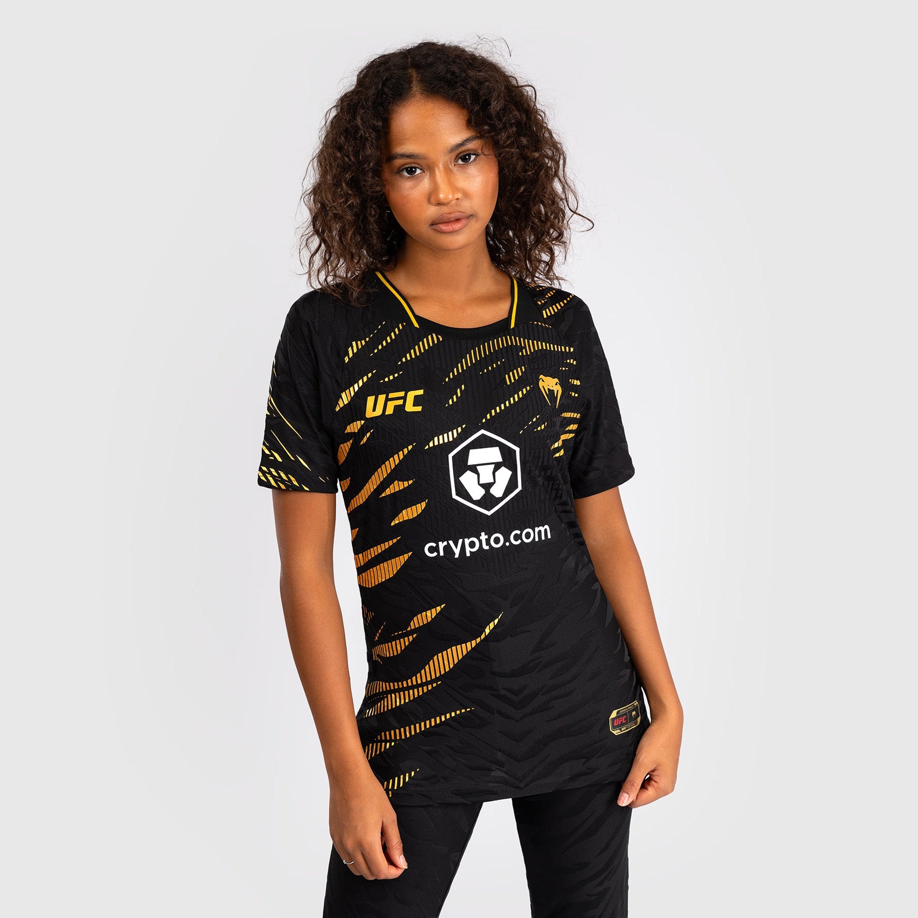 T-shirt Dry-Tech pour Femmes UFC Fusion by Venum Personnalisé Authentic Fight Night - Champion