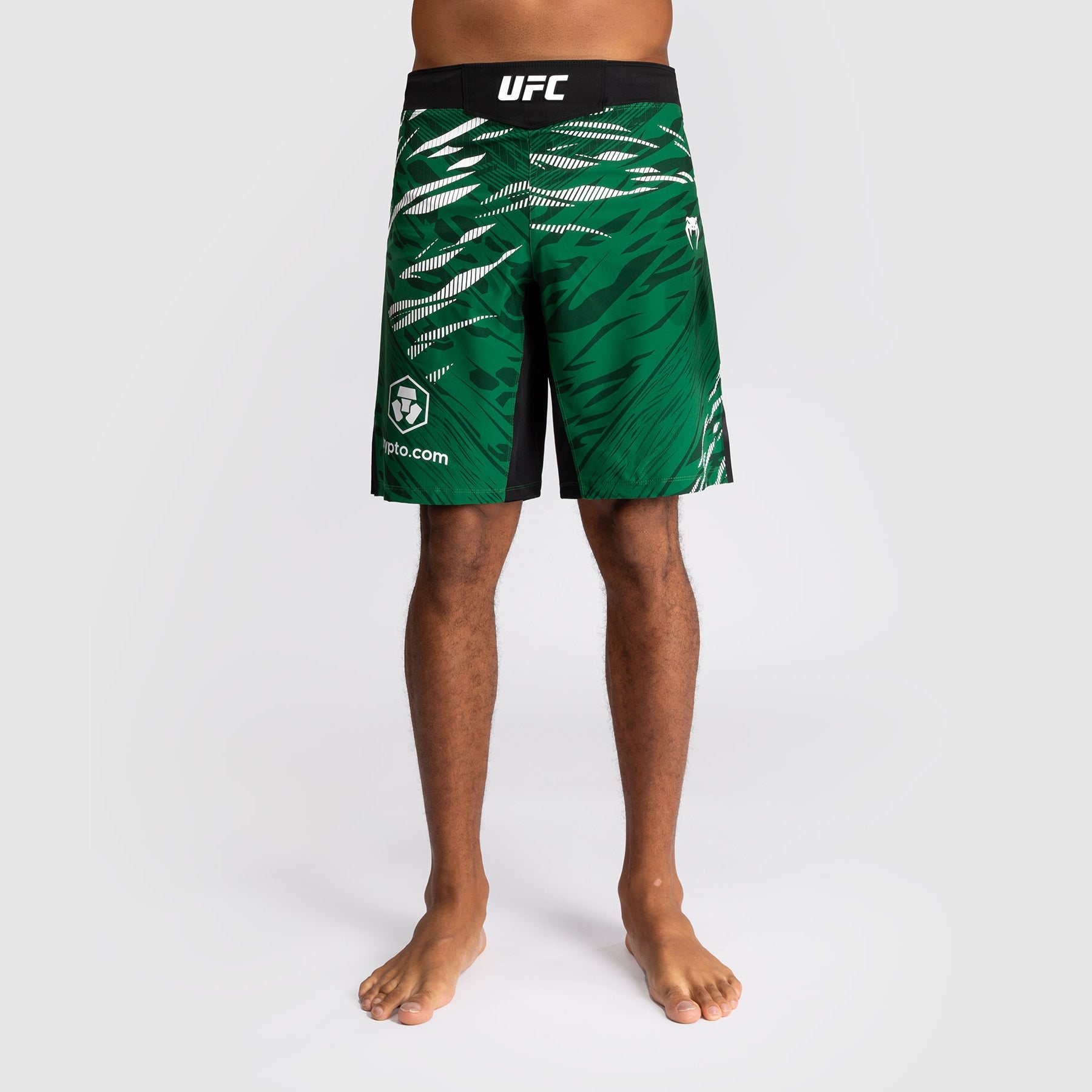 Shorts de Combat pour Hommes UFC Fusion by Venum Personnalisé Authentic Fight Night - Coupe Longue - Vert