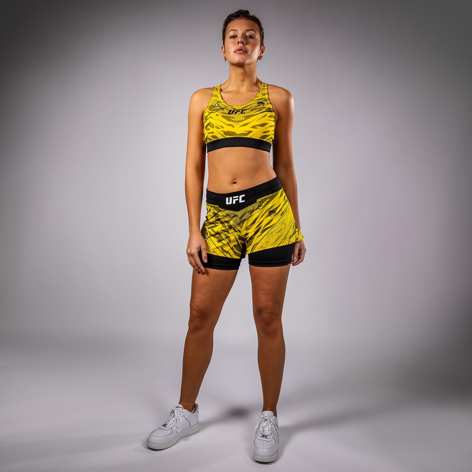 Brassière pour Femmes UFC Fusion by Venum Authentic Fight Night - Jaune