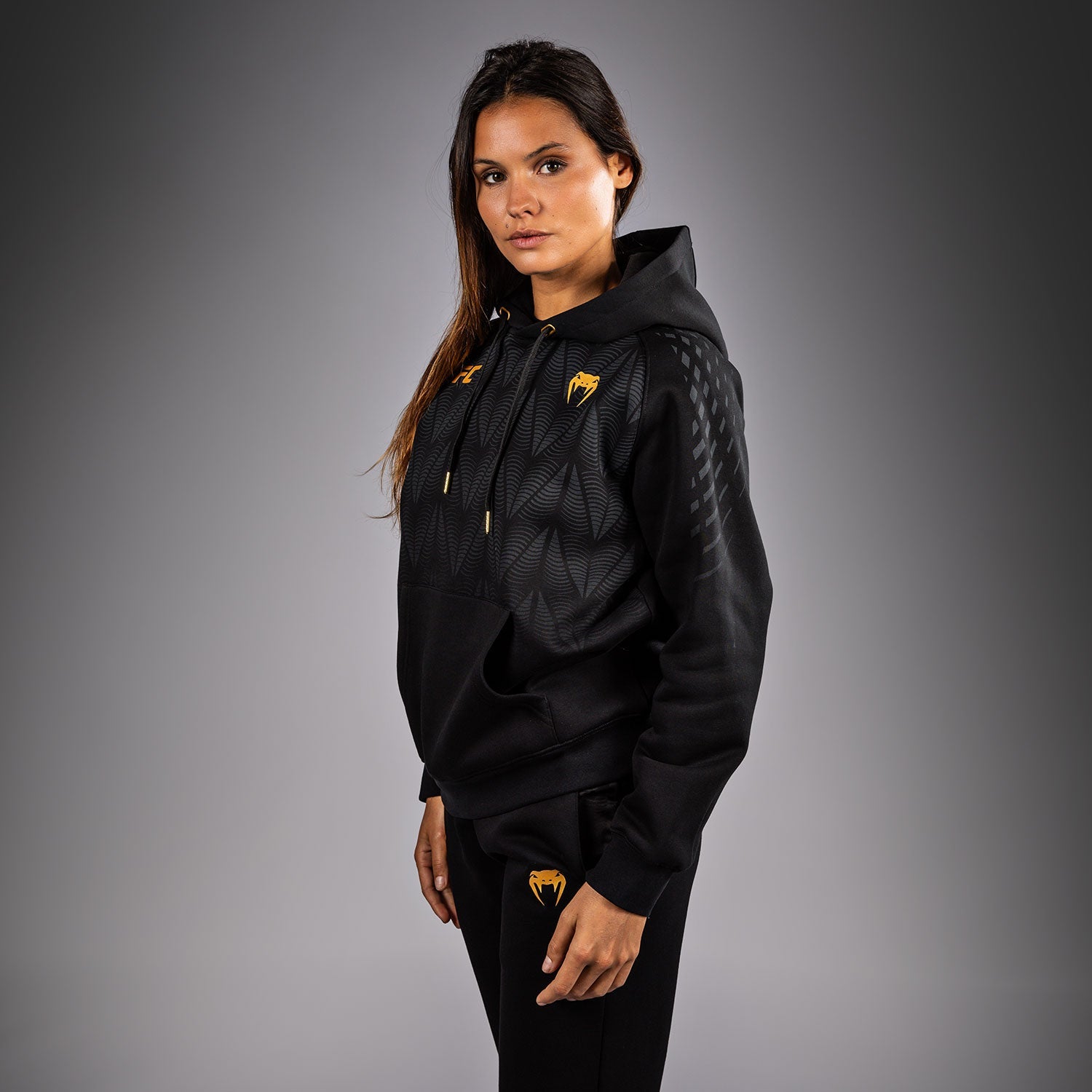 Sweat à capuche Femme UFC Zenith by Venum Replica - Champion