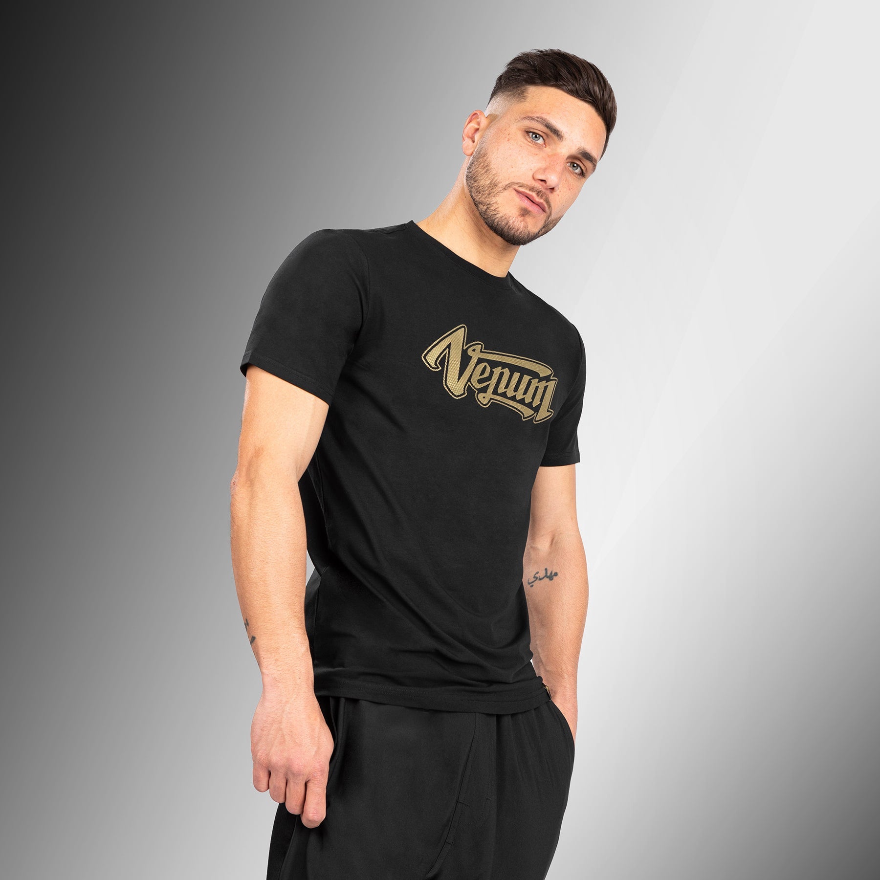 T-shirt Venum Absolute 2.0 - Coupe ajustée - Noir/Or