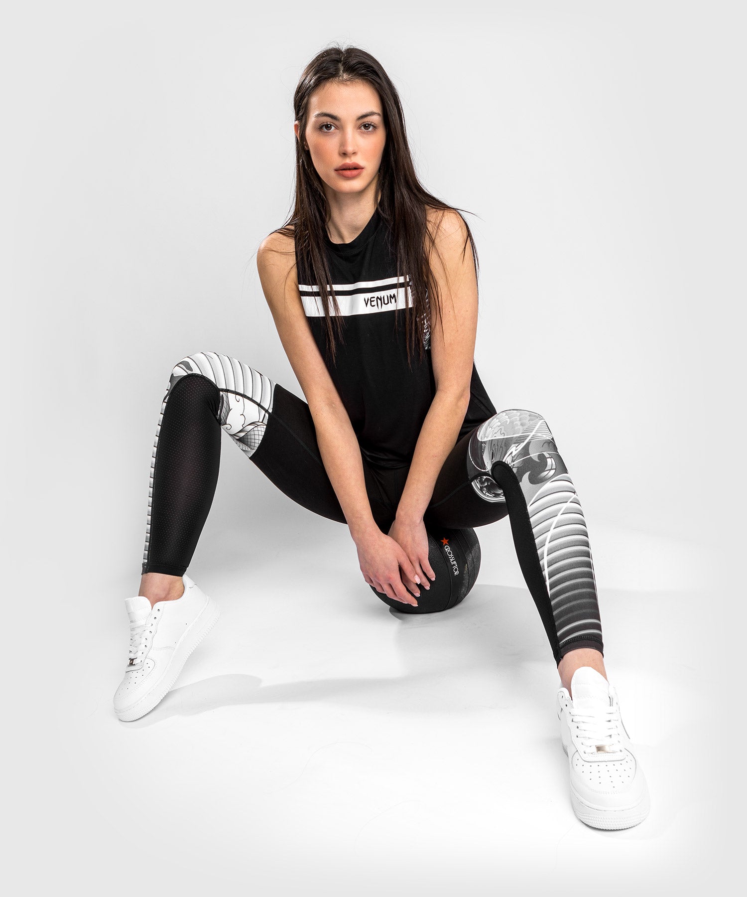 Leggings Venum YKZ21 – Noir/Blanc