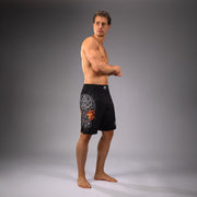 Short de combat Venum Gladiator 5.0 - Noir/Argent