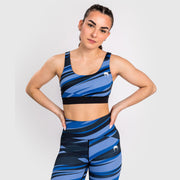 Brassière de Sport pour Femmes Venum Abyss - Bleu Foncé