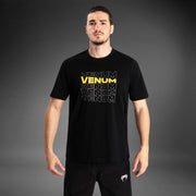 T-shirt à manches courtes pour Hommes Venum Vertigo - Noir/Jaune