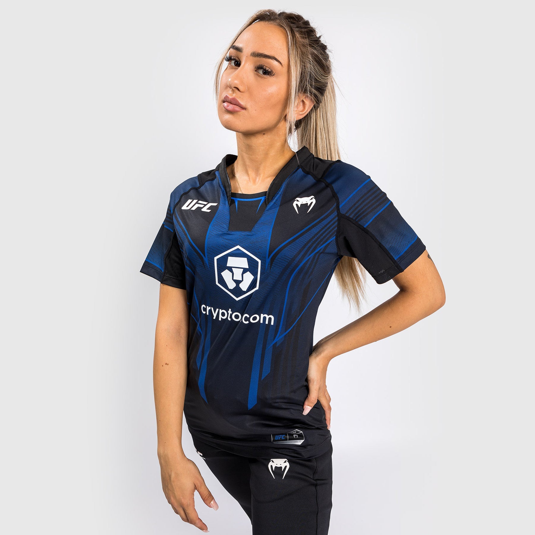 T-shirt Technique Femme UFC Venum Authentic Fight Night 2.0 - Midnight Edition